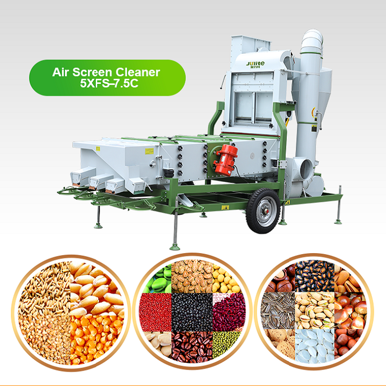 5XFS75C Grain Seed Cleaner high purity