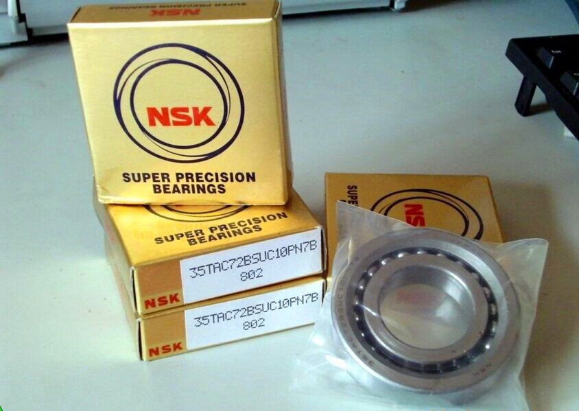 Precision Single Row Ball Screw Bearings NSK 35TAC72B For Bridge Crane