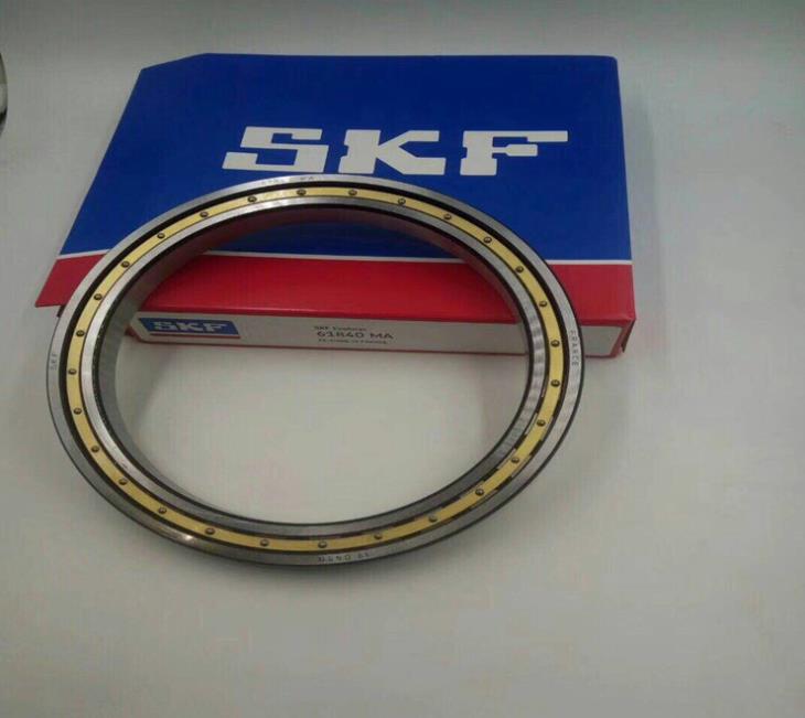 SKF Old model 1000840 size 20025024 Brass cage deep groove ball bearing 61840M