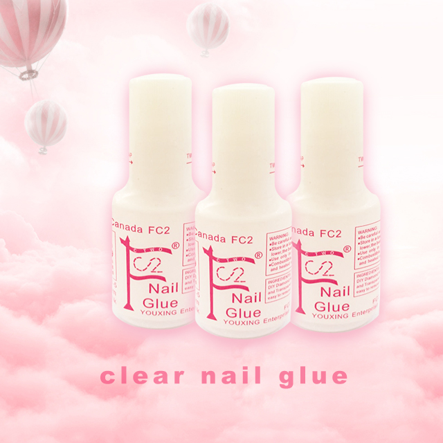 5g Clear Nail Glue Cyanoacrylate Nail Art for Sticking Fake/Artificial ...