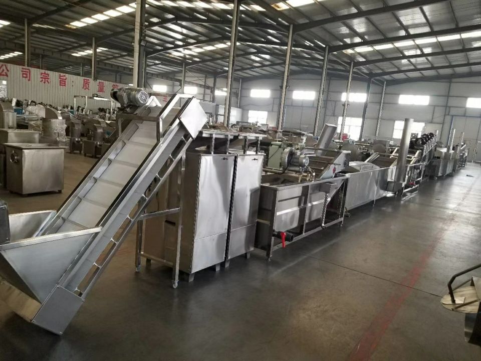 Production cost of potato chips wafer automatic plant potato chip producers