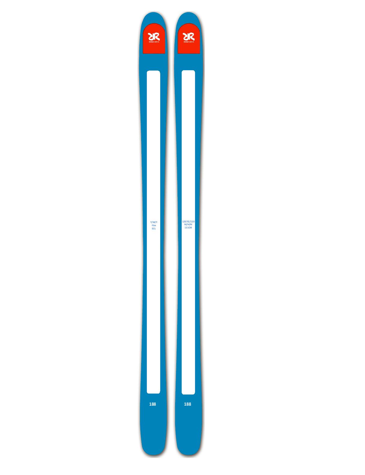 Twin tips ski manufacture in China