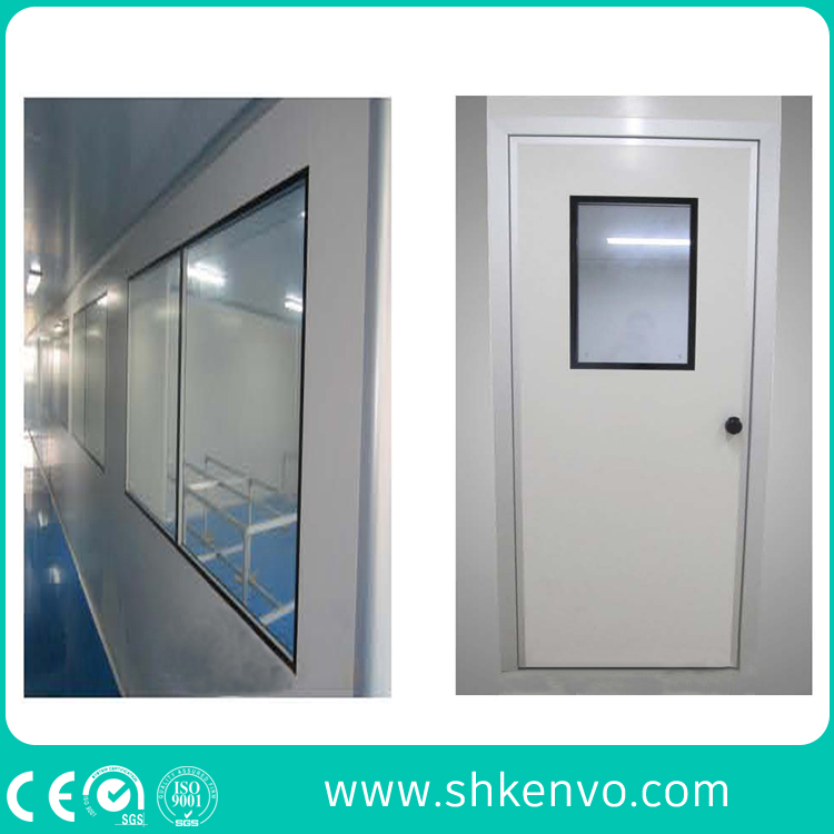 Glazed Stainless Steel Clean Room Doors for Food or Pharmaceutical Factory