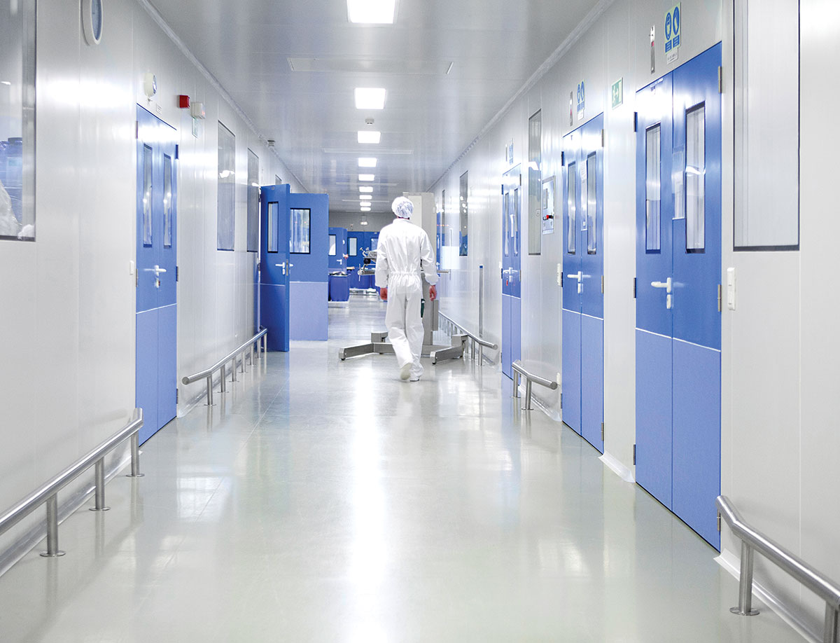 Hollow Metal Clean Room Doors for Food or Pharmaceutical Industries