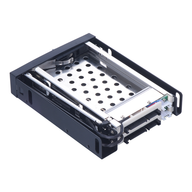 Unestech 25in double Bay SATA hard drive caddy hdd mobile rack