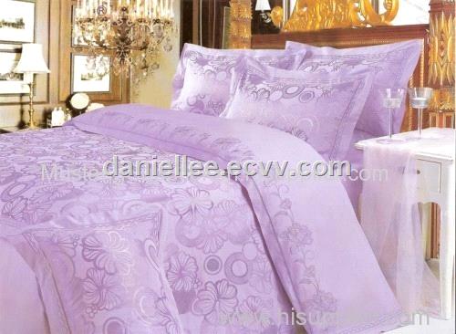 2018 New Hot Selling Your DIY Genuine 100 Silk Bedding setsPink and Purple Memories