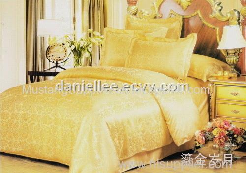 2018 New Hot Selling Your Diy Genuine 100 Silk Bedding Sets Gold