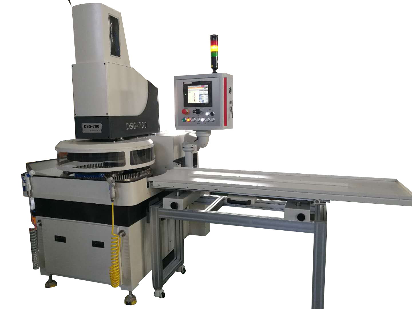 Double side grinding machine for metal or ceramic parts