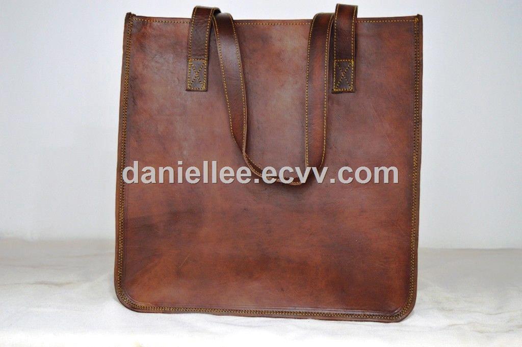 2018 New Hot Selling Your DIY Genuine Leather Shoulder Tote Bag