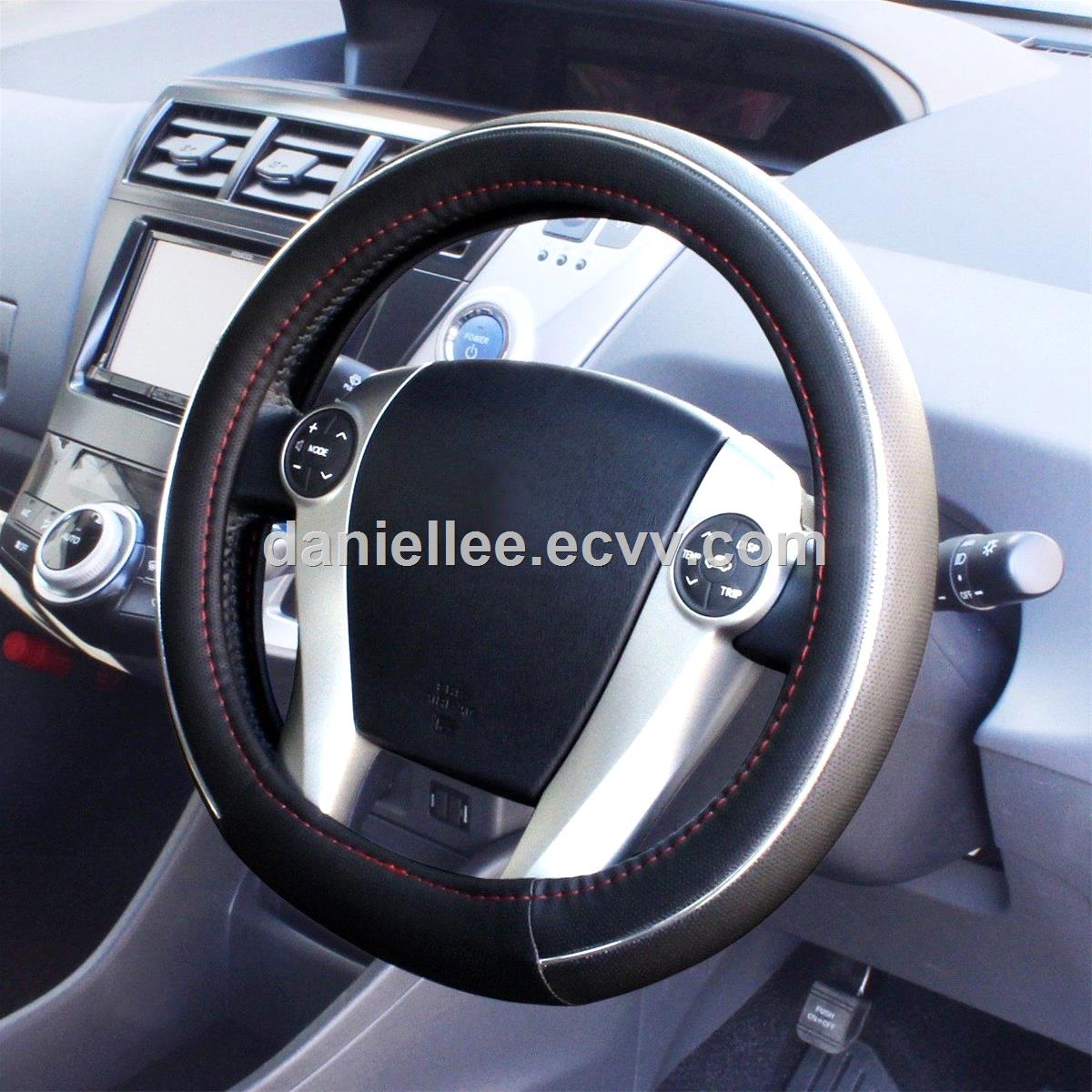 2018 Sport New Perforated Genuine Leather Wrapped Steering Wheel