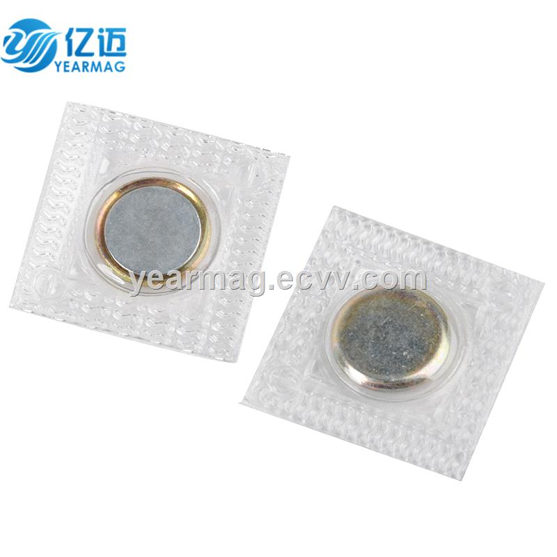 PVCTPU Hidden Magnets for Clothing Button Magnet with Metal Cover