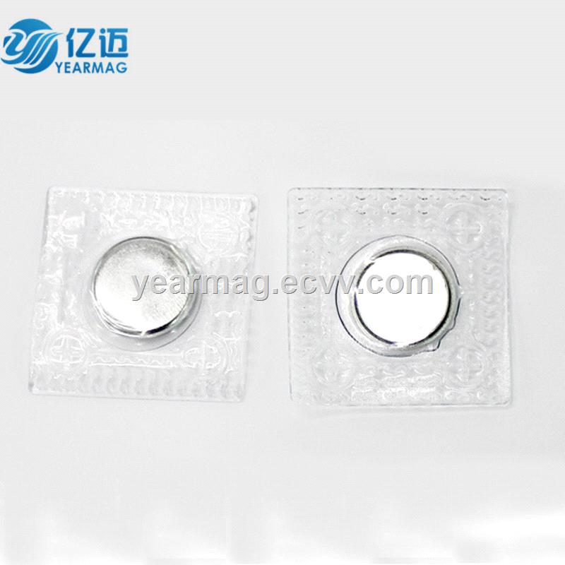 PVCTPU Hidden Magnets for Clothing Button Magnet with Metal Cover