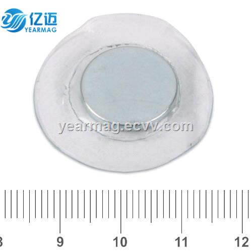 PVCTPU Hidden Magnets for Clothing Button Magnet with Metal Cover