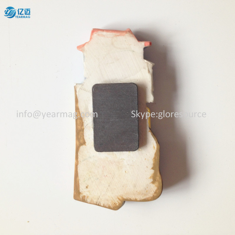 Custom made 3D polyresin fridge magnet embossed resin magnet on refrigerator