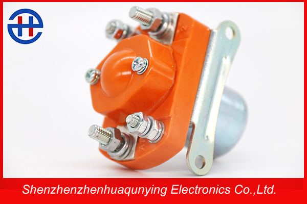 Easy and quick installation 50 a normally open double contact 12v 24v 48v 60v for selection circuit breaker dc contactor