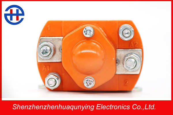 Easy and quick installation 50 a normally open double contact 12v 24v 48v 60v for selection circuit breaker dc contactor