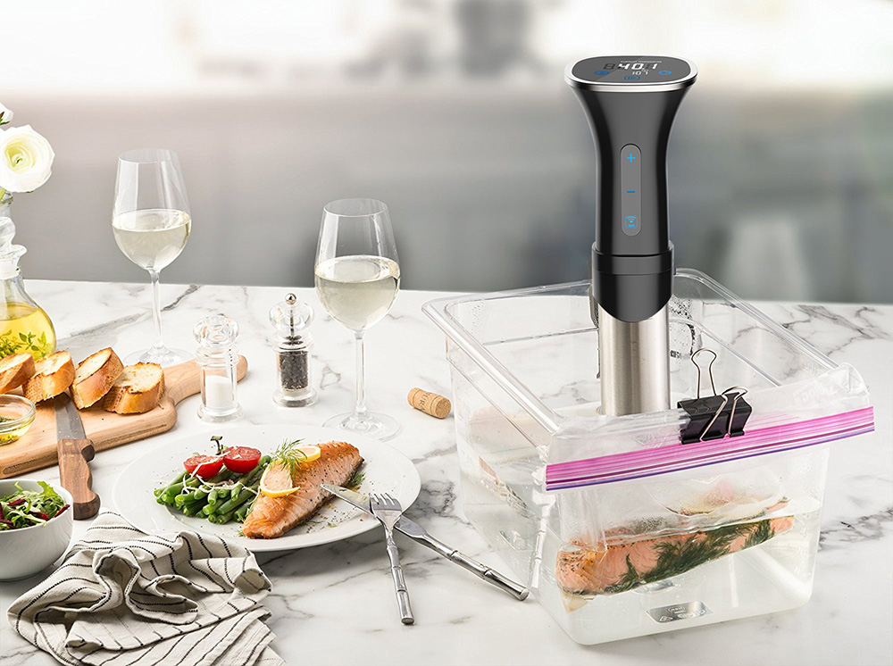 Ideamay Wifi 1200w Full Waterproof Stick Sous Vide Slow Cooker Machine