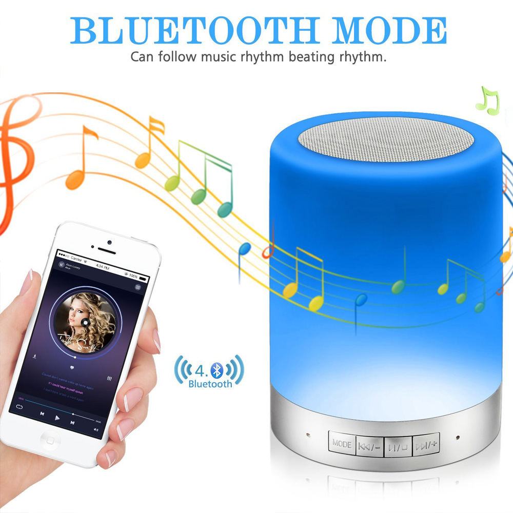 Dimmable speaker wireless Bluetooth LED Night Light With Bluetooth Speaker For Camping Dimmable speaker wireless Bluetooth LED Night Light With Bluetooth Speaker For Camping