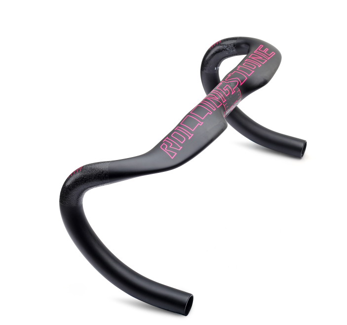 New Rolling Stone Aero Road bike Handle bar with speedmeter mounting bracket 318380mm 400mm 420mm black red