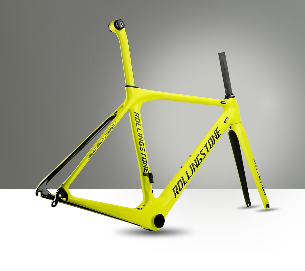 Rolling Stone Compass Road Carbon frame with FORK Seat post Headsets 45cm 47cm 50cm ct 1030g