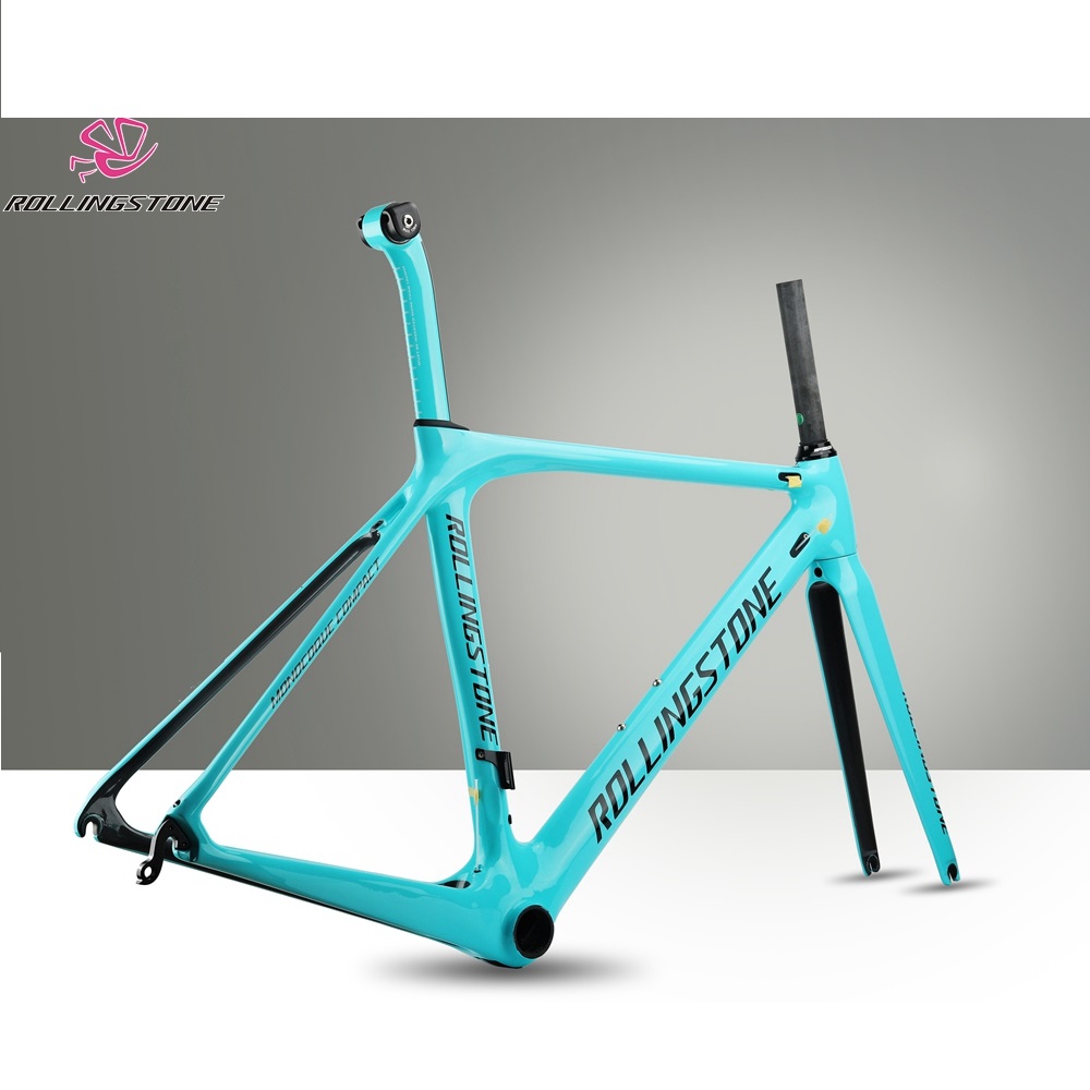 Rolling Stone Compass Road Carbon frame with FORK Seat post Headsets 45cm 47cm 50cm ct 1030g