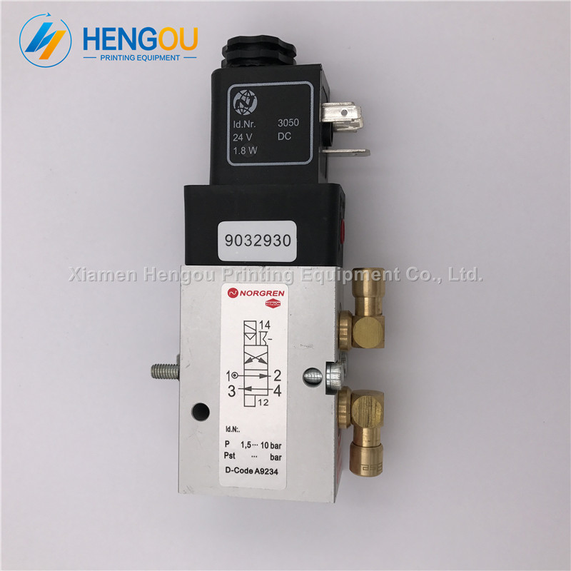Heidelberg SM52 SM74 SM102 machine valve 611841311 Heidelberg valve Compatible New