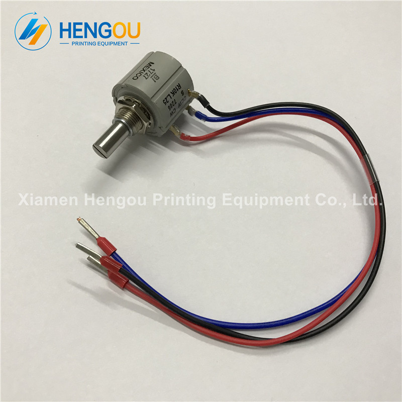 Heidelberg CD102 SM102 printing machine parts potentiometer 711865172 10k with wire