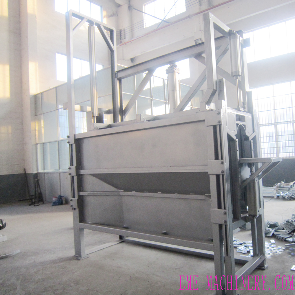 Living Cattle Pneumatic Fixed Killing Box halal slaughtering machine