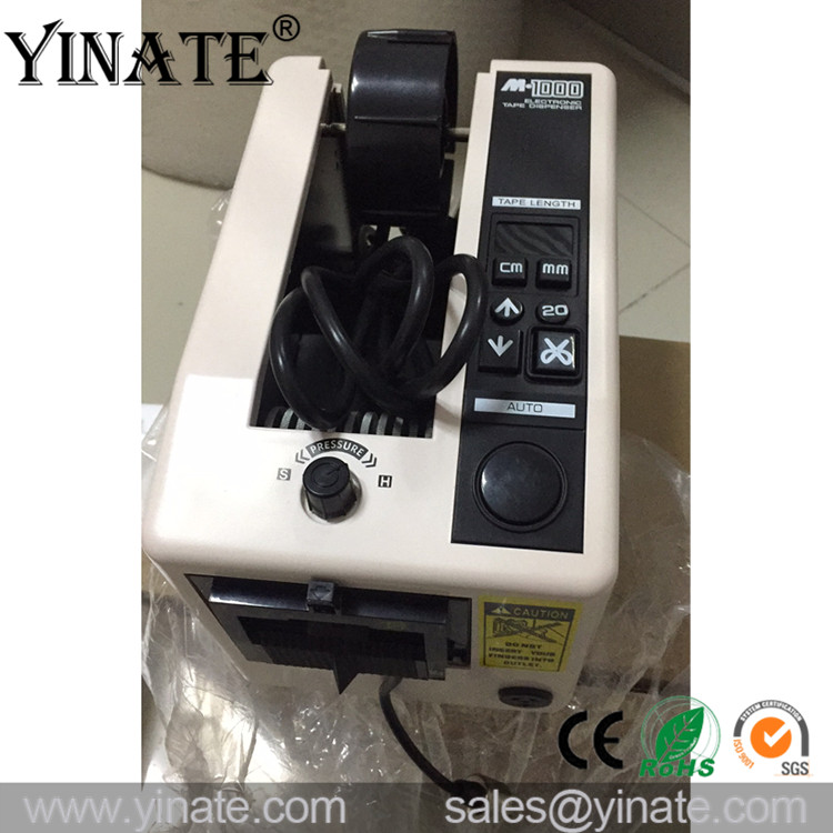 YINATE M1000 electronic tape dispenser tape cutting machine Electric Automatic Cutting Tape Dispenser with good quality