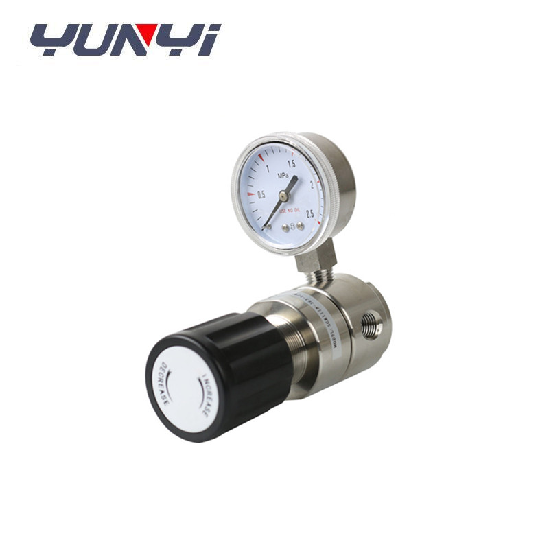 back gas pressure control valve