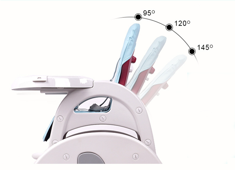 Multidunctional detachable baby high chair table chair