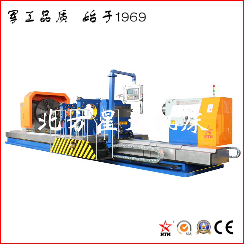 Heavy Duty Horizontal CNC Lathe Machine for Turning Grinding Wheel Turbine Shaft CylinderCG61200