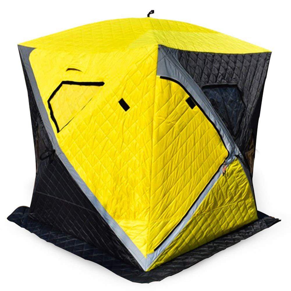 NALANDA Nananda 2person Ice Fishing Shelter Portable Pull Up Wide House in Winter for Cold and Wind Insulating