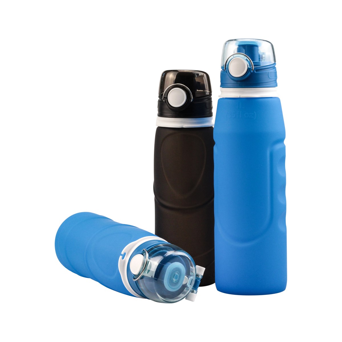 silicone water bottle travel sport bottle