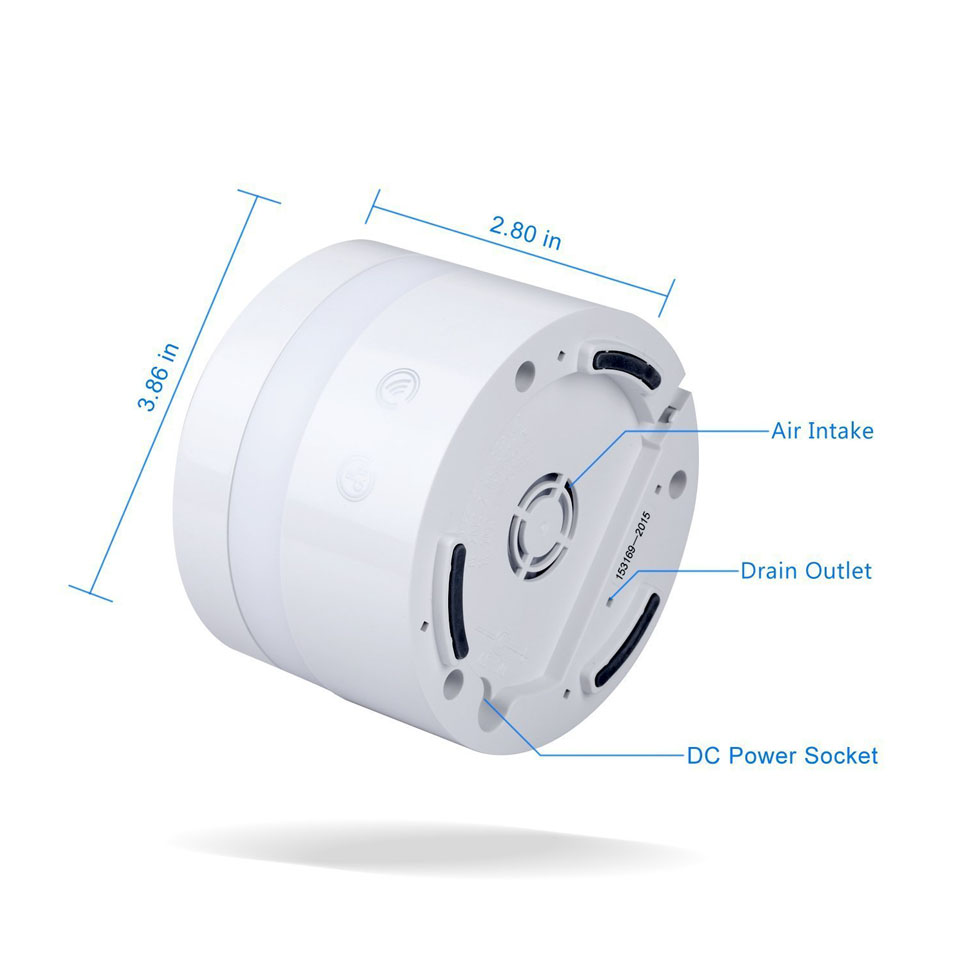 Promotional Ultrasonic Portable Humidifier Mini USB Essential Oil Diffuser 100ml