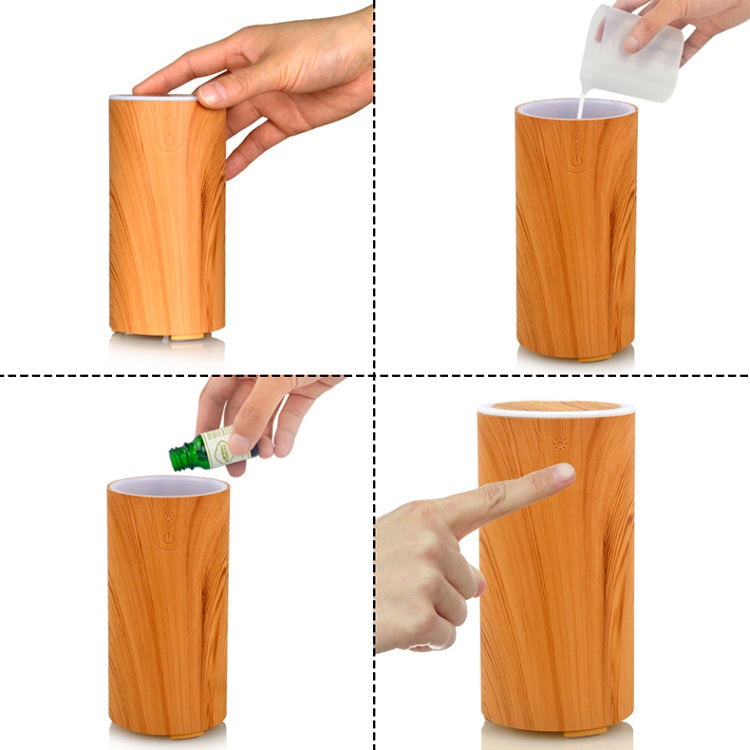 Wholesale Mini Essential Oil Car Diffuser Air Fresher USB Humidifier