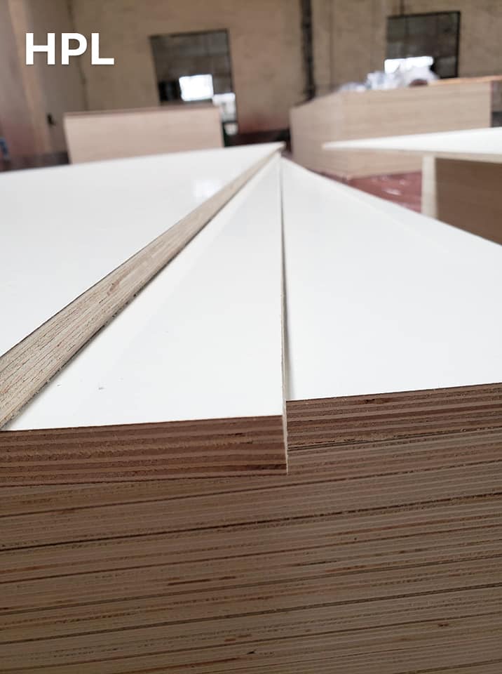 Promotion HPL Plywood Fire Resistent HPL Furniture Plywood for Isreal Market