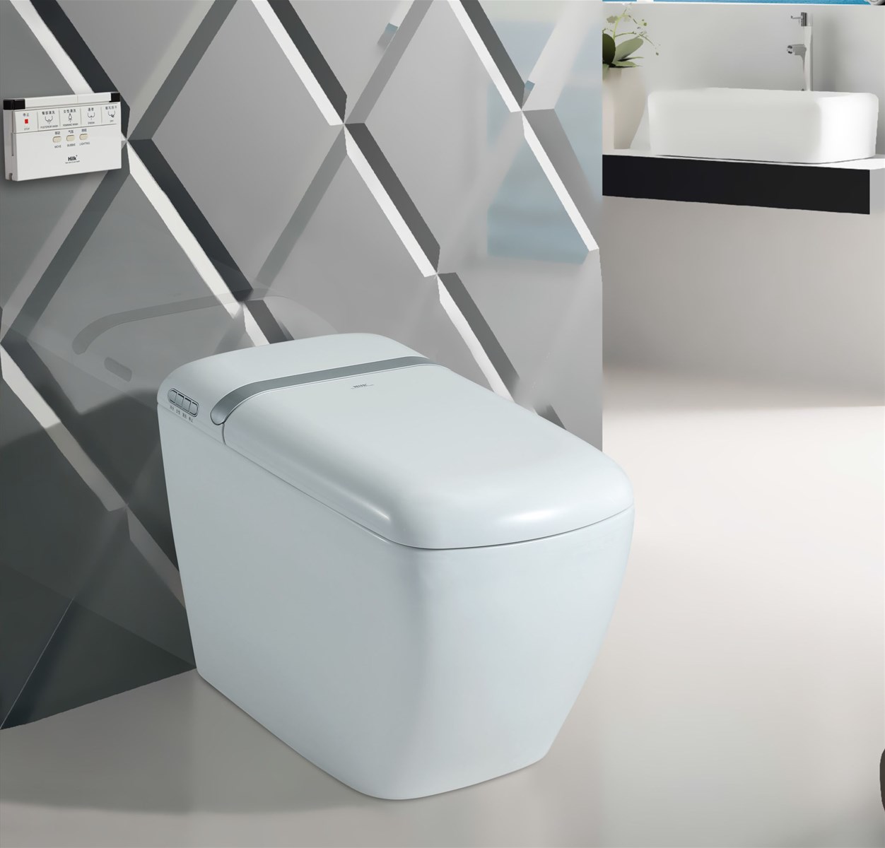 Thb 818 One Piece Intelligent Smart Toilet With Warm Seat Auto Open Close From China Manufacturer Manufactory Factory And Supplier On Ecvv Com Thb 818 One Piece Intelligent Smart Toilet With Warm Seat Auto Open Close From China Manufacturer Manufactory Factory And Supplier On Ecvv Com