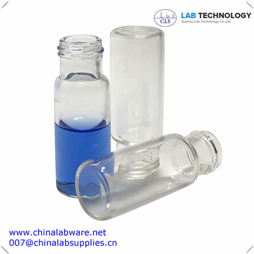 2ml HPLC Clear Glass Screw Vial USP1 9mm Neck Free Sample