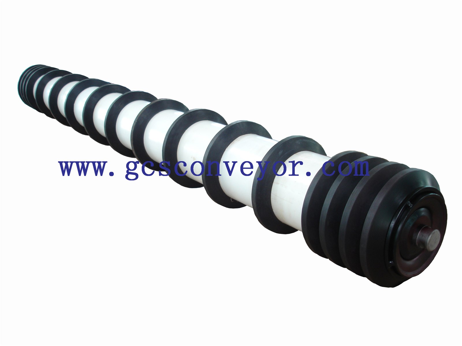 China Supplies Belt Conveyor Mesh rubber disc cleaaning return idler