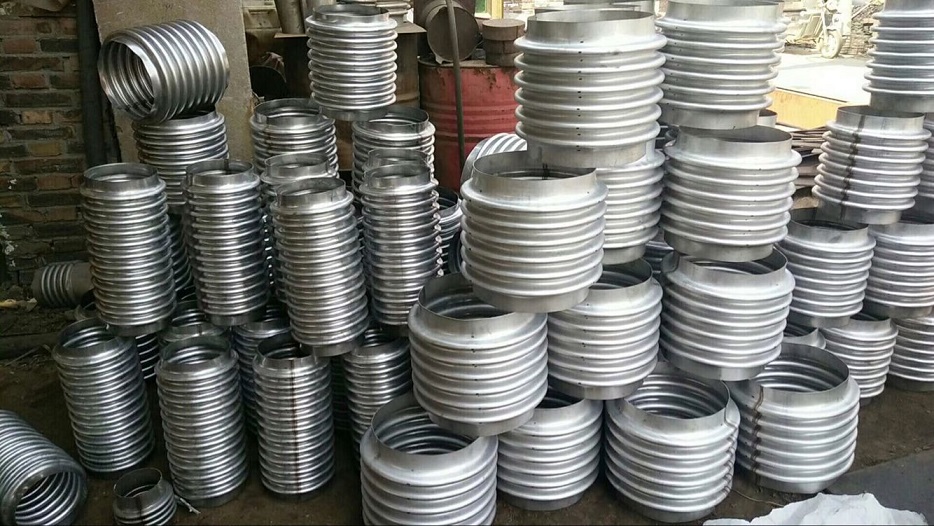 Metal Bellows for Compensator Corrugated Pipe Flexible UNS N08825 DN80 PN10 Bar Single Wall