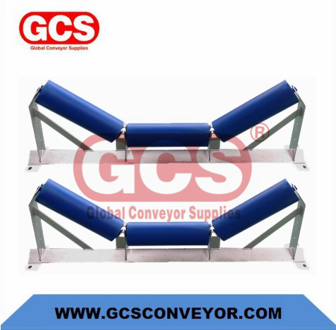 Polyethylene trough type roller setBelt conveyor groove Polyethylene trough type set