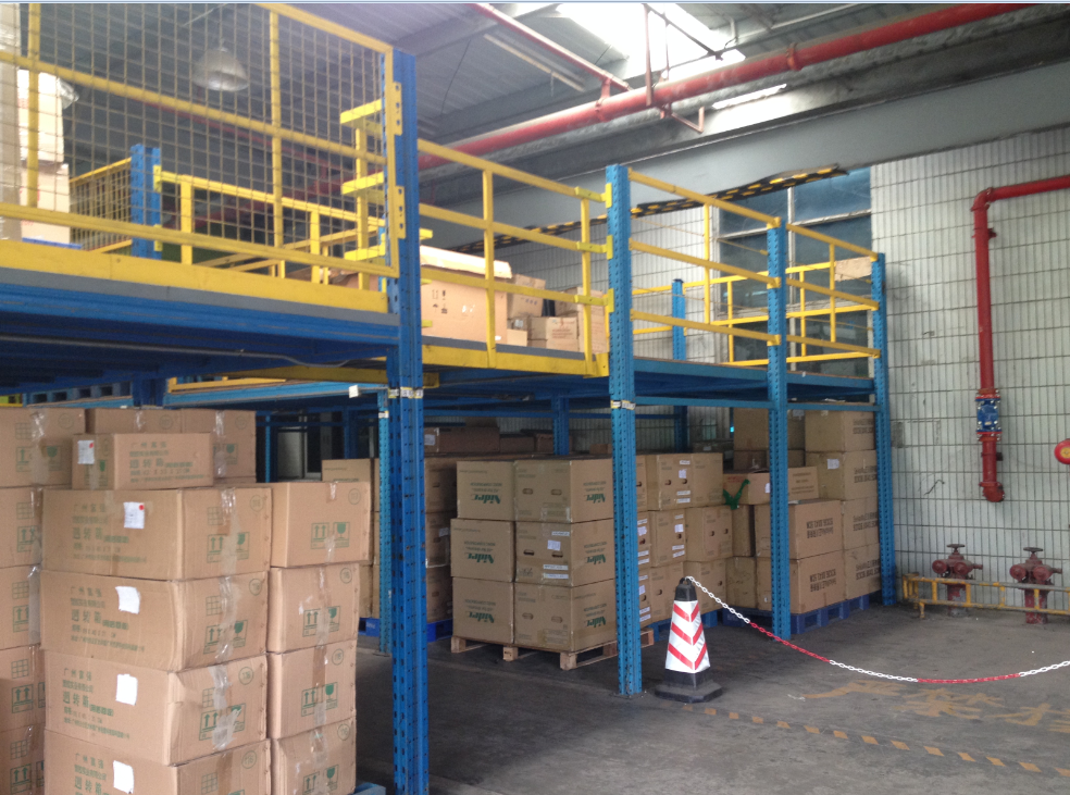 Power Coating Multi Tier Racking System Multilayer Racks