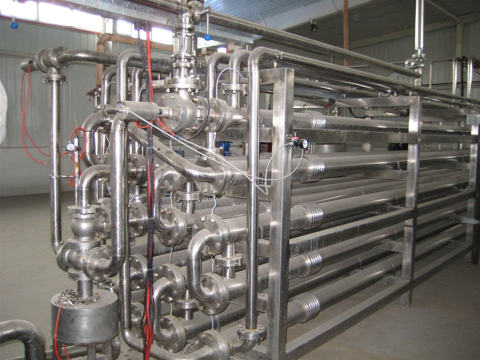 coconut milkmango pulp UHT sterilizer