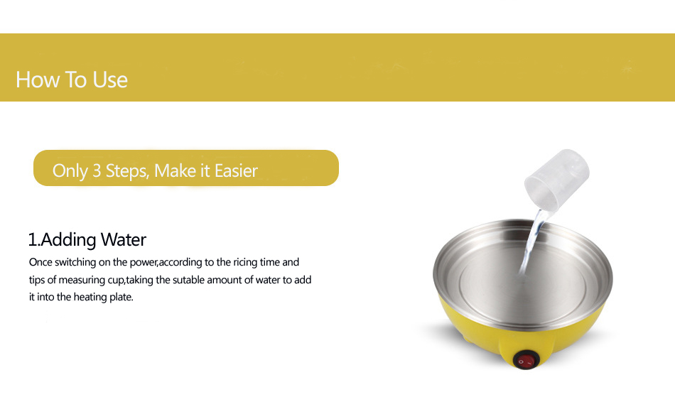 Electric Egg Cooker Egg Boiler Poacher Maker Steamer Double Layer for 14 Capacity with Auto Shut off