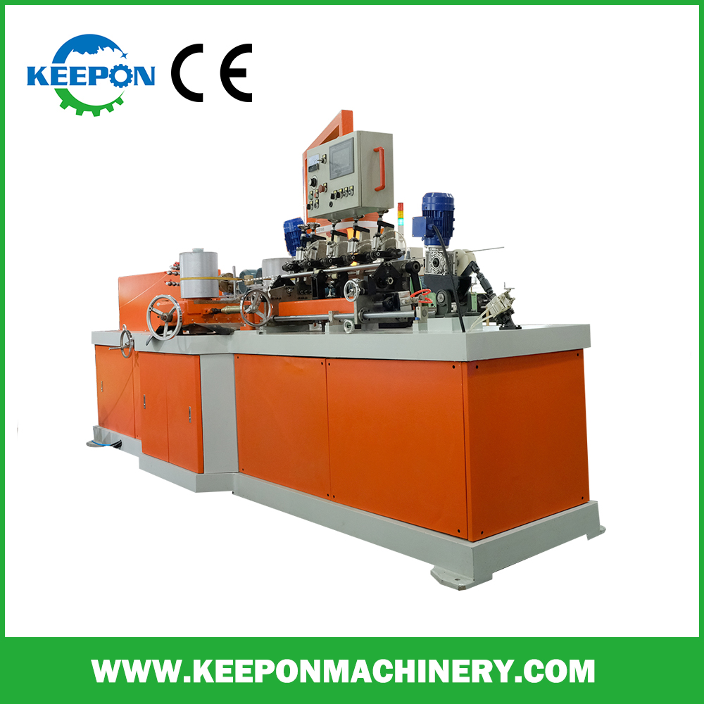 KJT2DHMC Digital Control Paper Straw Making Machine With MultiKnives Cutter