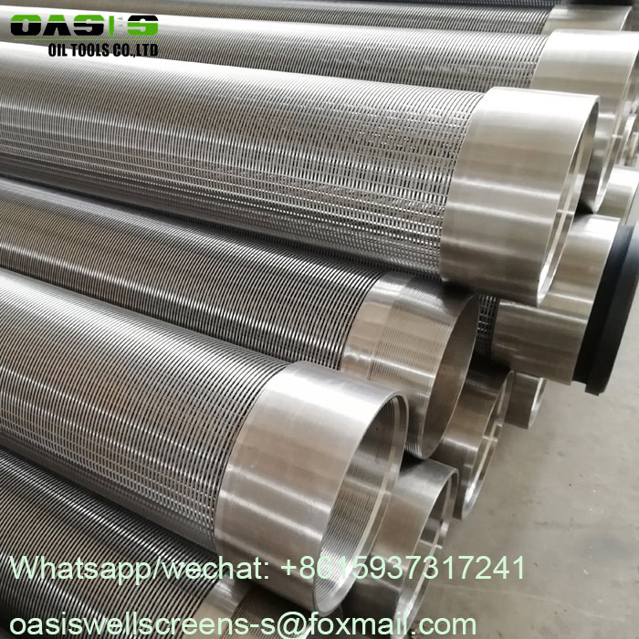 China Supplier 304 Stainless Steel Water Well Johnson Type Screens for Water Well Drilling Forages