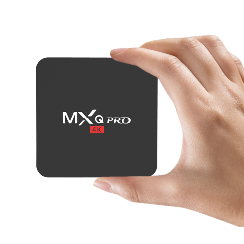 Cheap wholesale and oem Mxq android tv box 4k ultra 24fps mini media box tv set device
