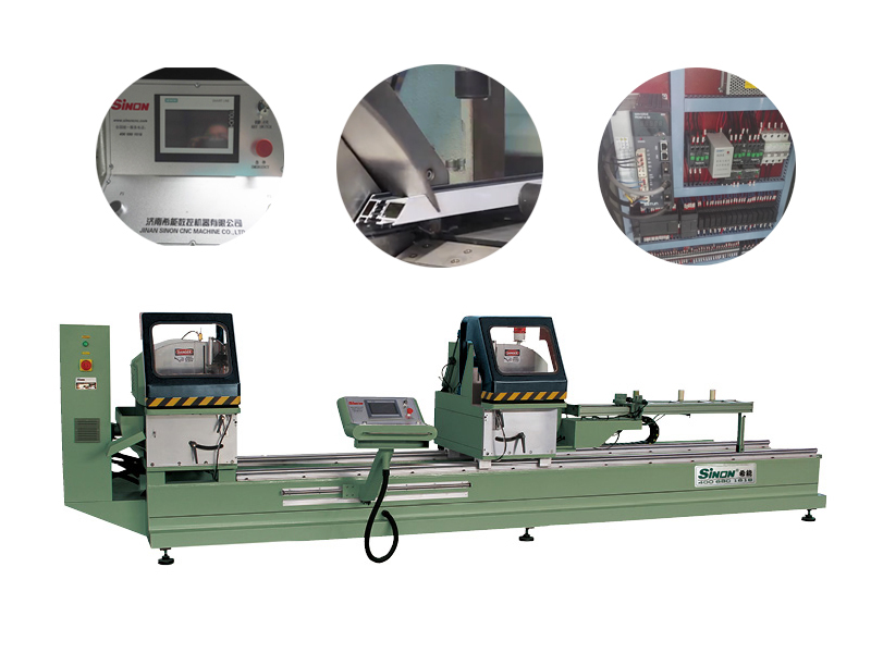 Aluminiuim window Cutting machine