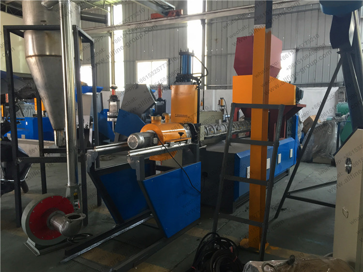 2.2KW Motor Plastic Recycling Granulator Machine Large Production Capacity